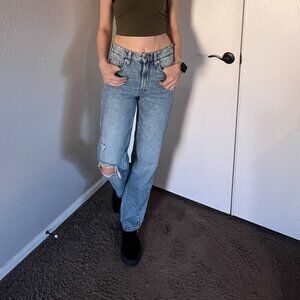 HM high wasted baggy